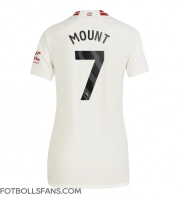 Manchester United Mason Mount #7 Replika Tredje Tröja Damer 2023-24 Kortärmad